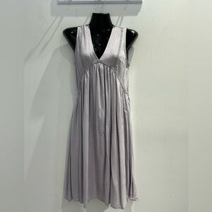 Elegant Gray Women's Dress